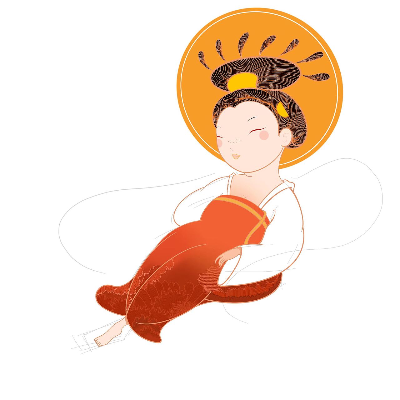 倾国倾城（图ZMzE5NzAxMzQ4） - 艺术插画 - 站酷设计师mikoYSL原创素材 - 站酷ZCOOL