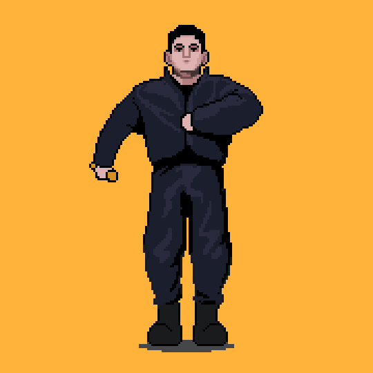 艾师傅和王以太像素gif动画