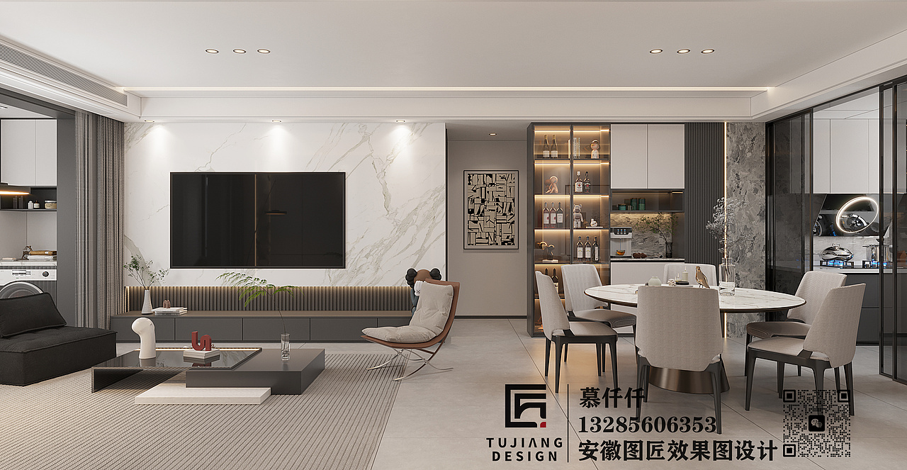 现代风格的装修特点就是整体的造型风格非常的简练