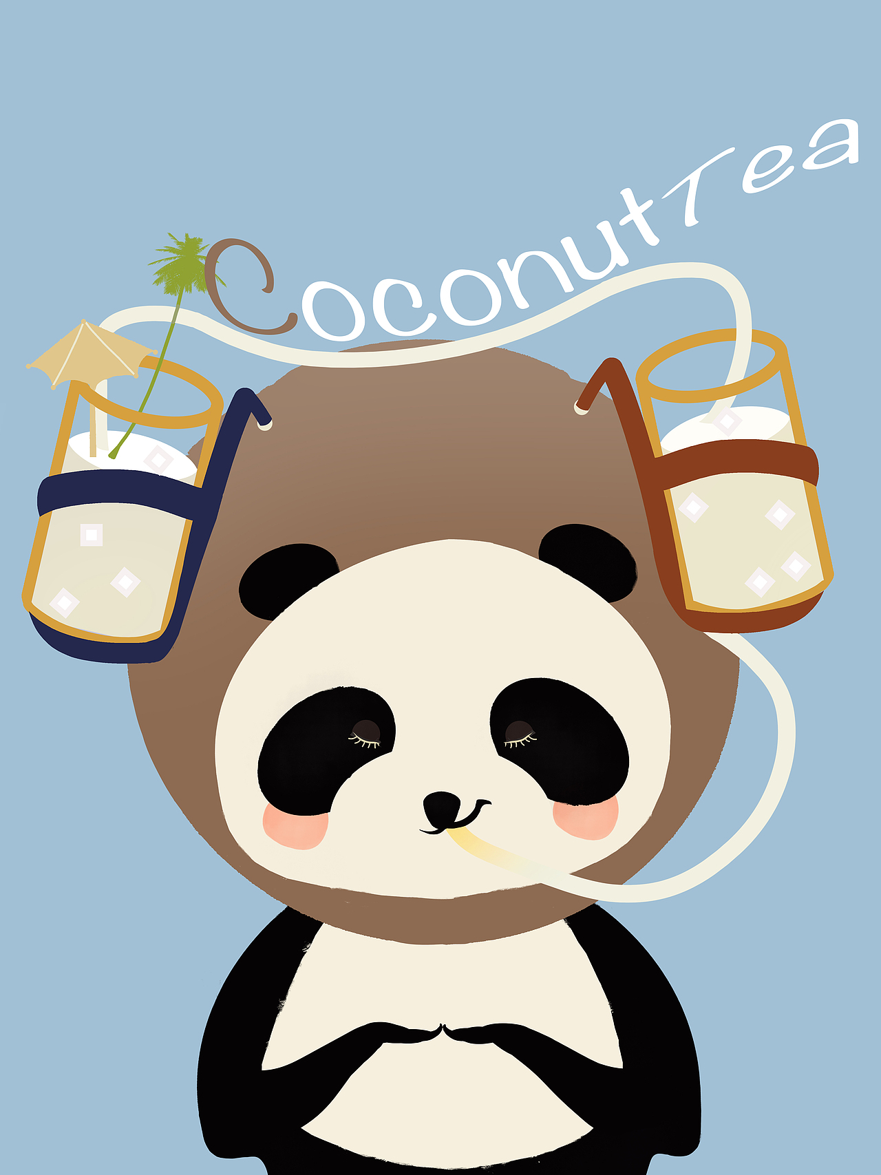 《Panda Tea》果茶包装设计