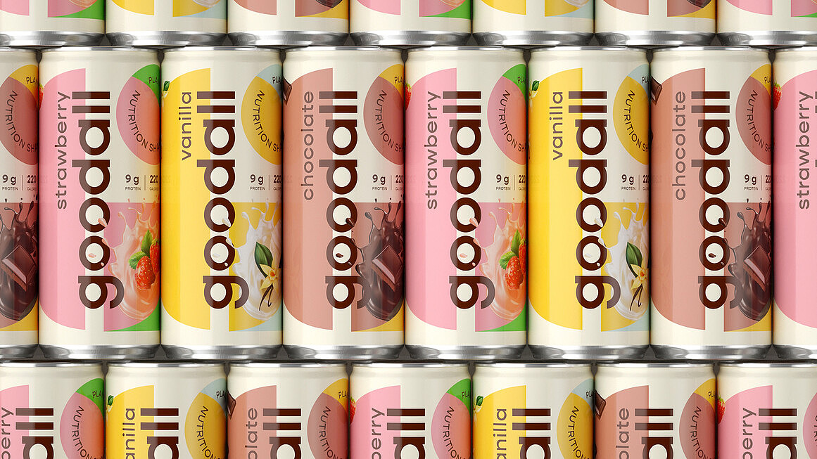 三口设计培训分享一组CAN营养运动饮料包装设计