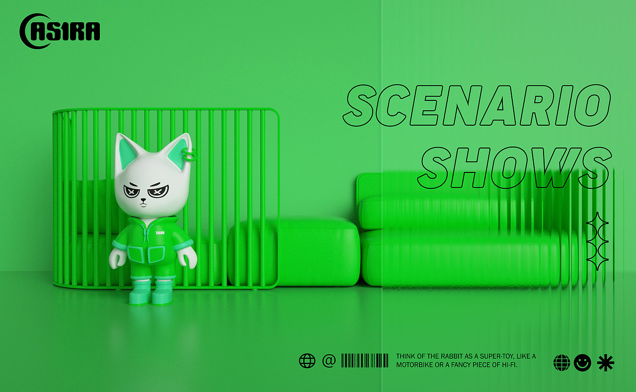 兔子IP建模渲染