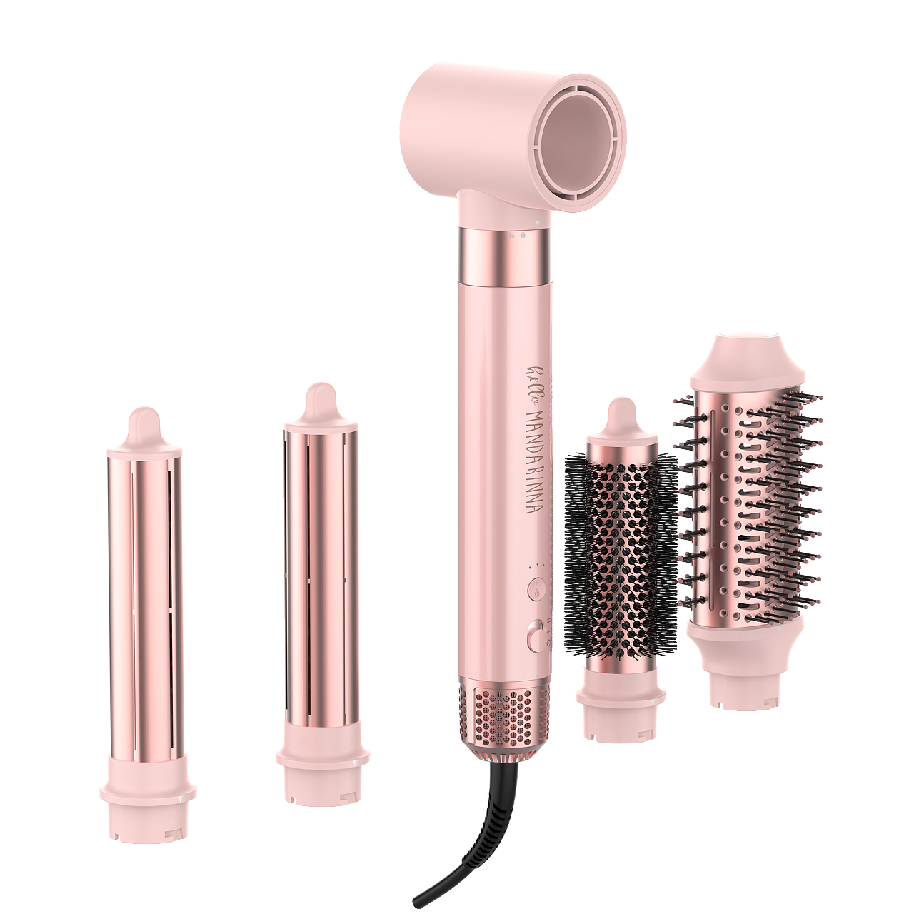 吹风机夹板产品白底图渲染