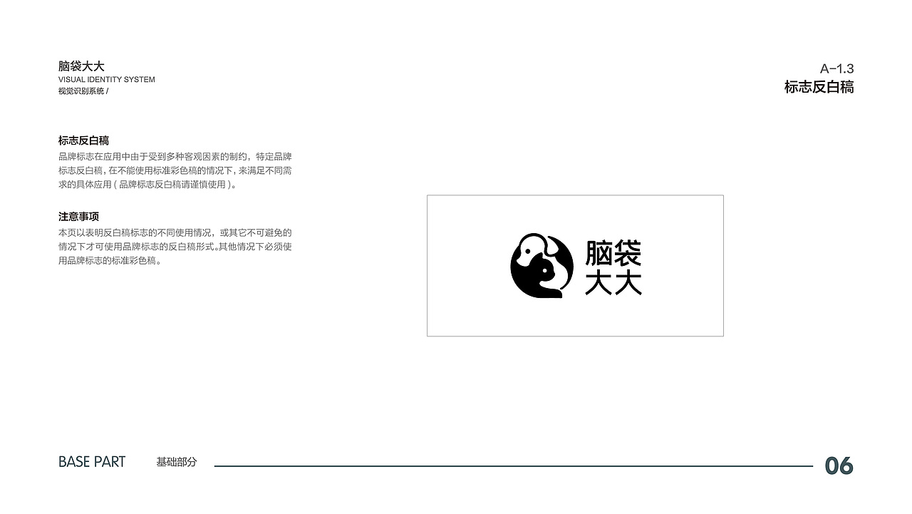 脑袋大大宠物品牌vi设计