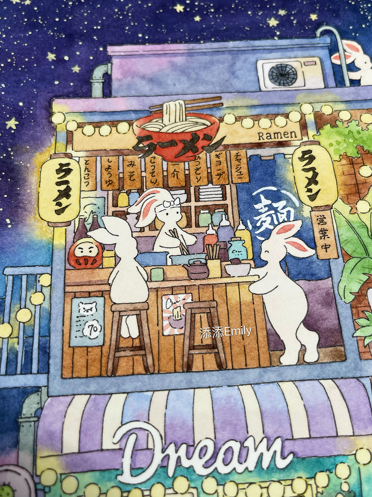 美味公寓（兔崽崽系列）（图ZMzEyMjE5ODIw） - 商业插画 - 站酷设计师添添Emily原创素材 - 站酷ZCOOL