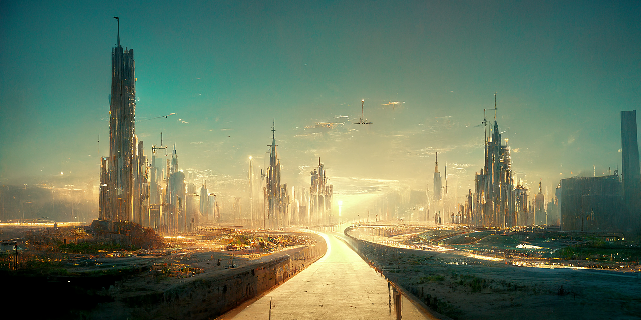 城市的十字路口