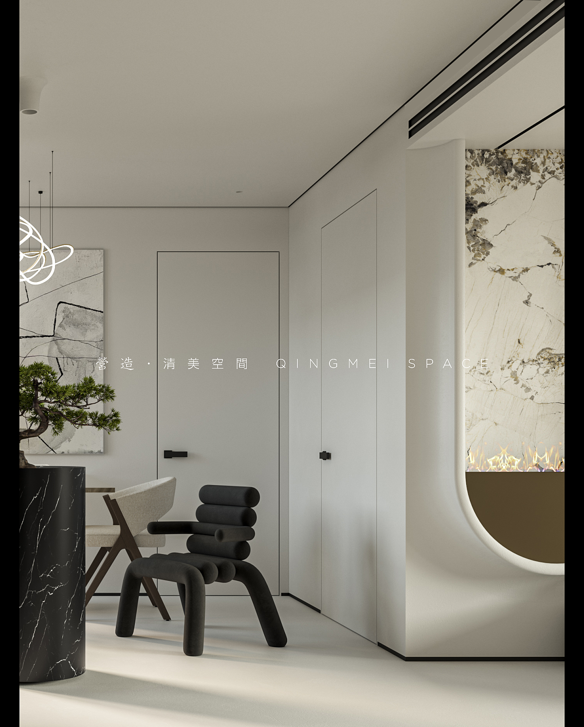 上海柳州路别墅预告：现代生活AB面 | 清美空间（图ZMzE1Mzg1MTUy） - 家装设计 - 站酷设计师建筑师孙佳靓原创素材 - 站酷ZCOOL