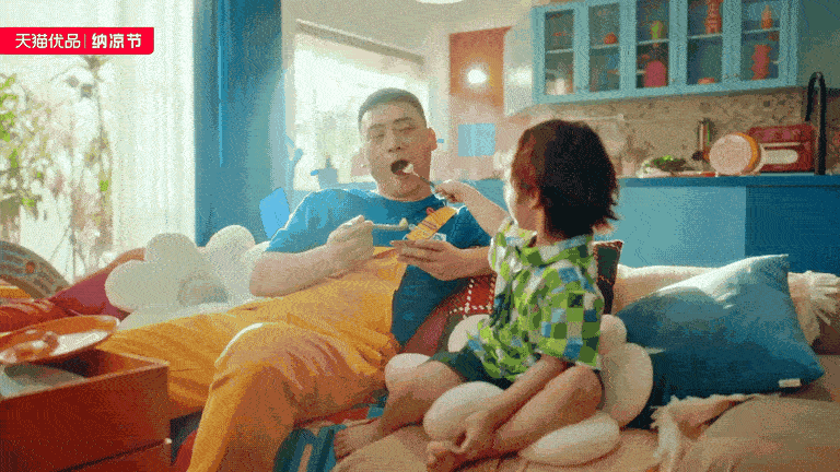 天猫优品x美的 纳凉节大促TVC—让夏天“家电”多巴胺（图ZMzQ5OTA5ODA0） - 宣传片 - 站酷设计师盘马弯弓PMWG原创素材 - 站酷ZCOOL