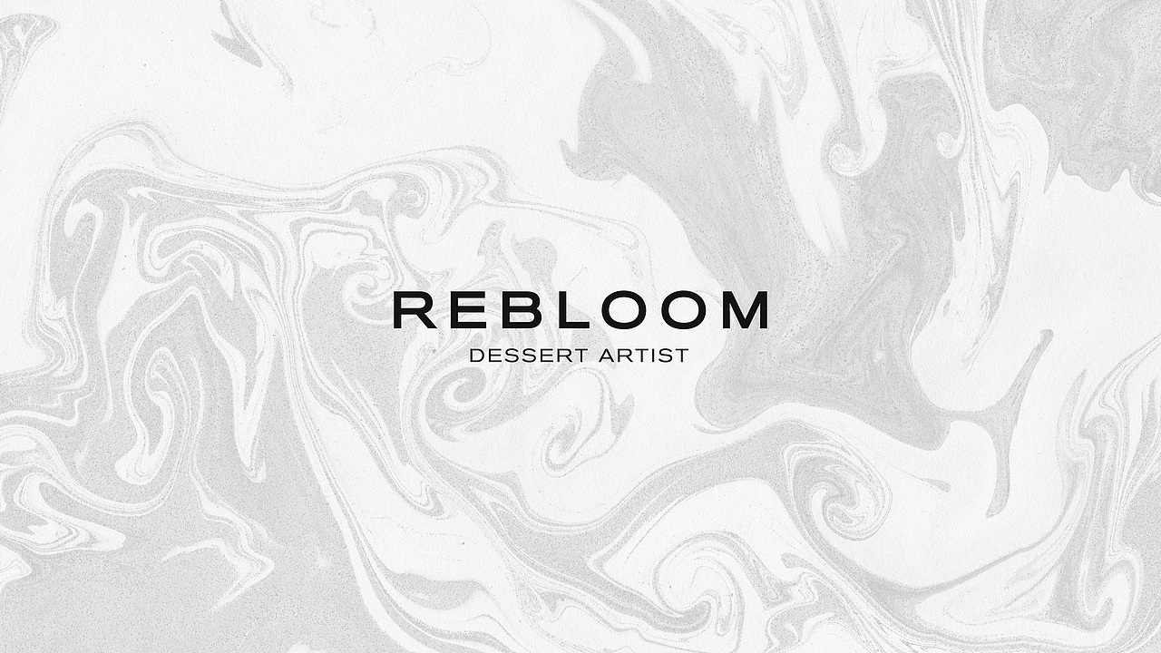 REBLOOM | 烘焙VI | 甜品艺术家(图ZMzU5NTU4NTQw) - 品牌 - 站酷设计师陈切Qie原创素材 - 站酷ZCOOL