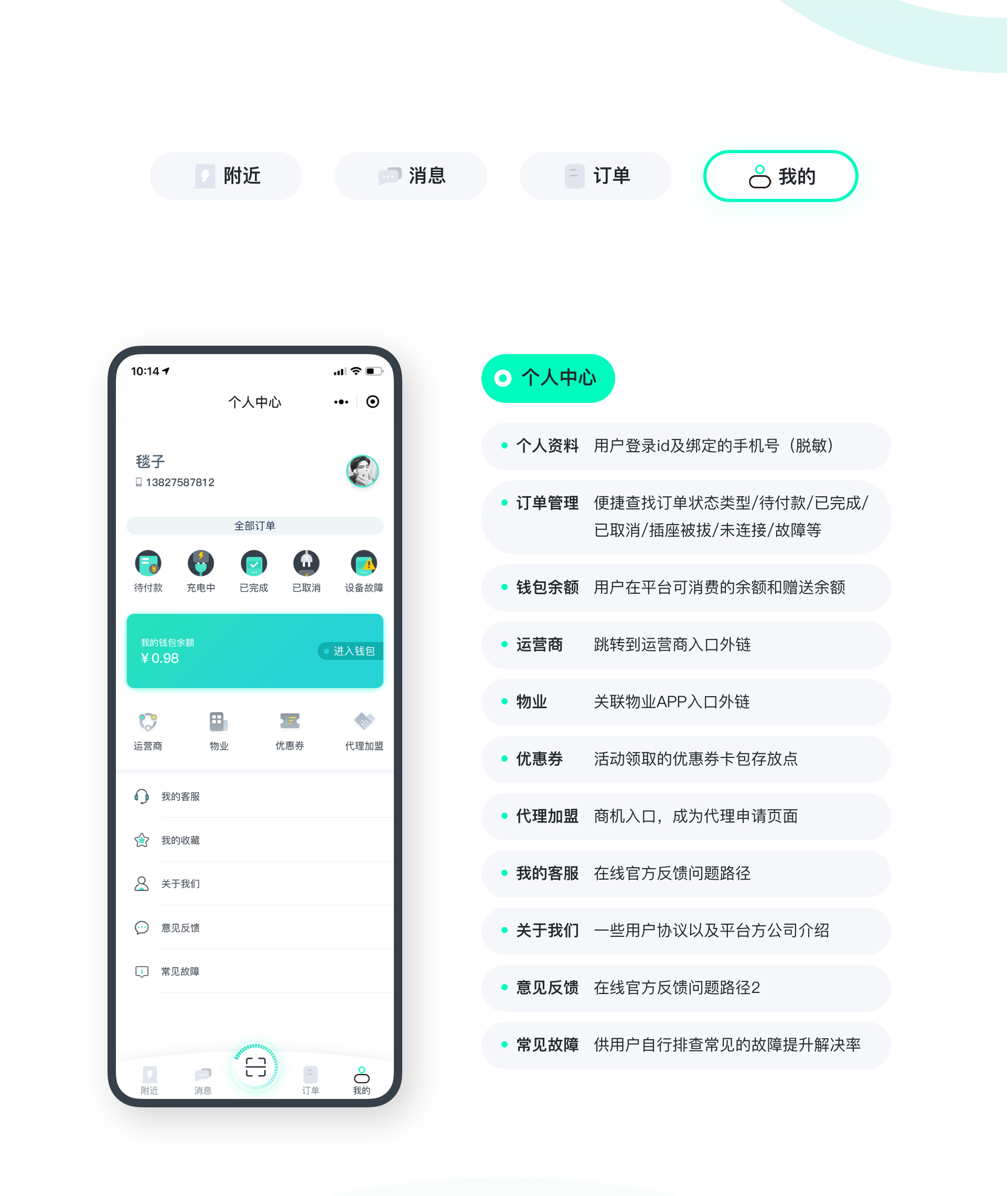 小区充电桩小程序