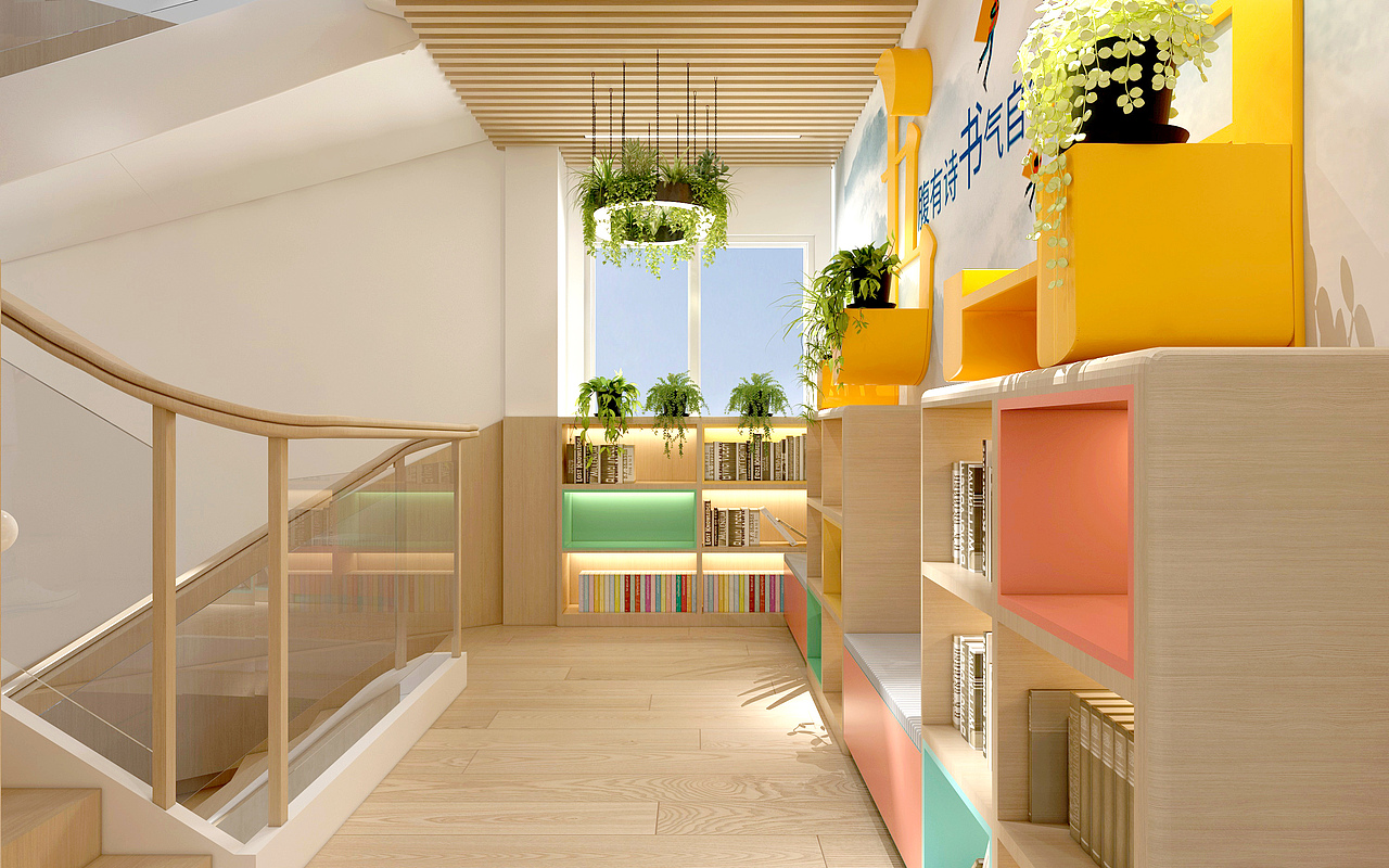 某图书馆概念设计（图ZMzU3NDk5MzU2） - 商业空间设计 - 站酷设计师禅武工坊原创素材 - 站酷ZCOOL