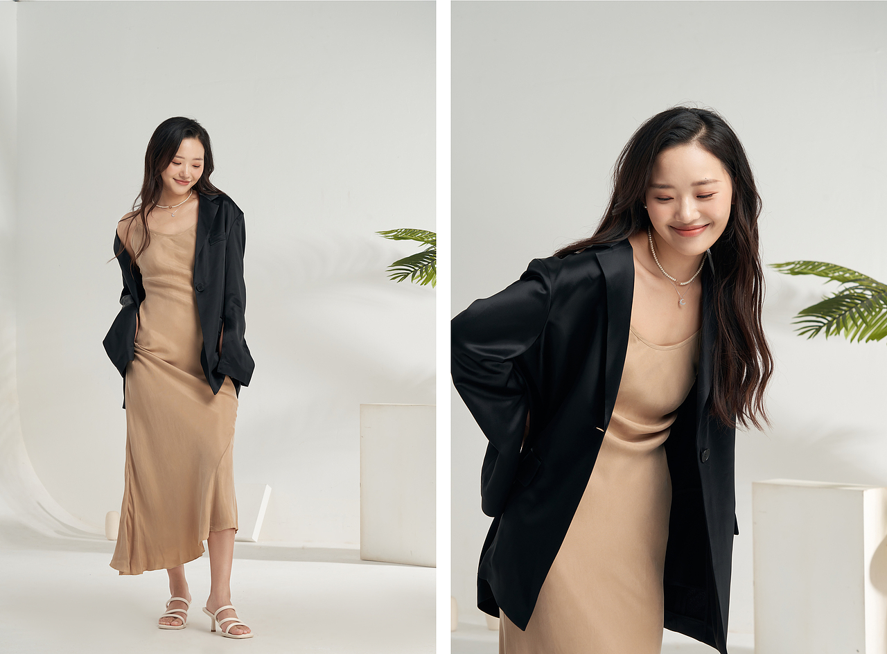 秋季轻熟淑女装lookbook拍摄