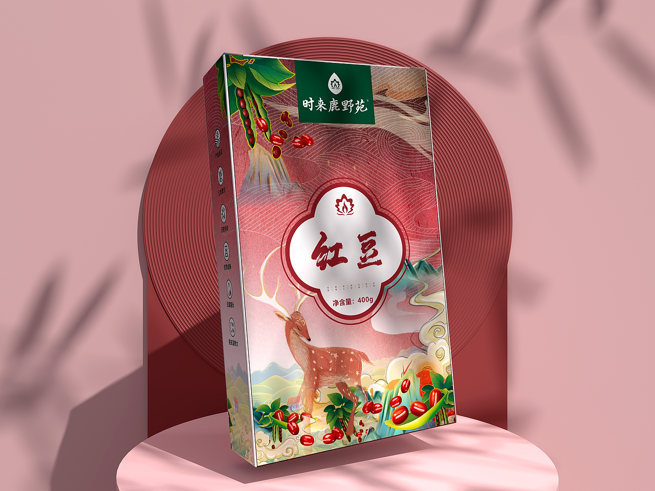 鹿野苑农产品包装设计（图ZMzI2ODIyNjUy） - 包装 - 站酷设计师zqichao原创素材 - 站酷ZCOOL