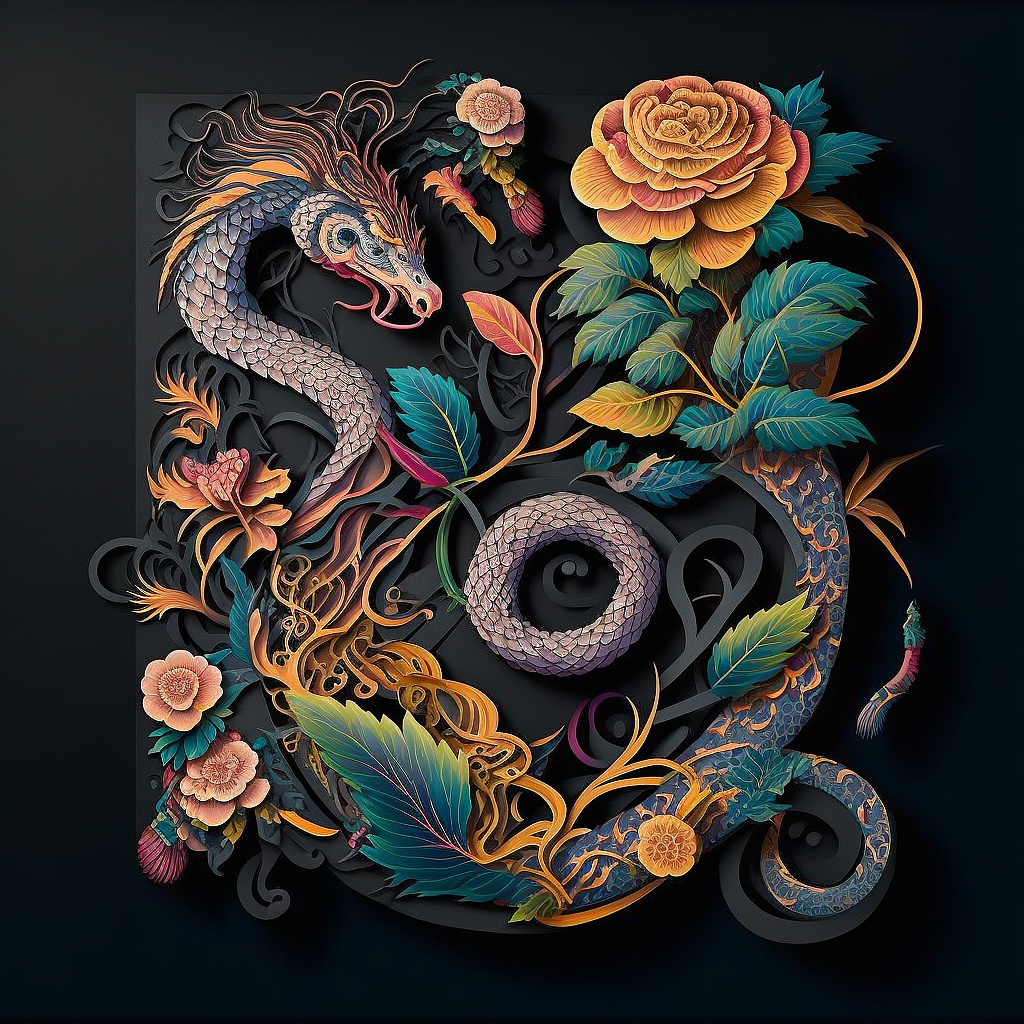 剪纸风格的生肖~第二窝!