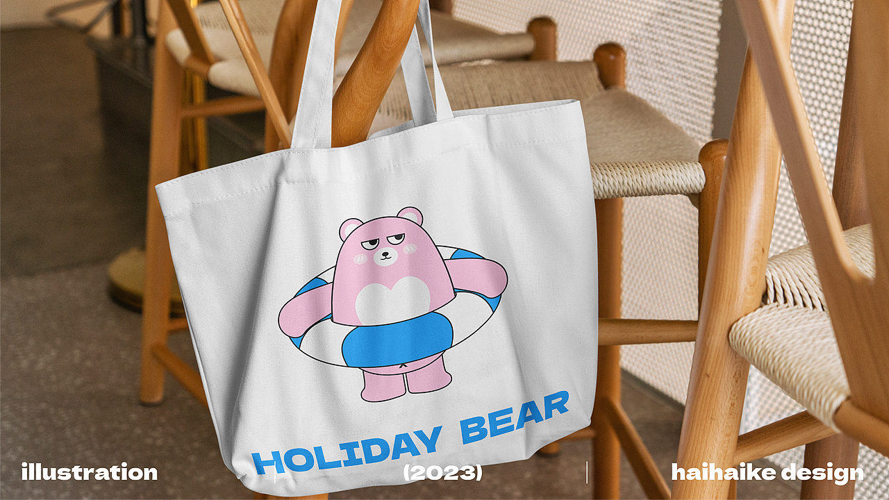 原创IP-度假熊（图ZMzU2MzMxMDI4） - 商业插画 - 站酷设计师嗨嗨客原创素材 - 站酷ZCOOL