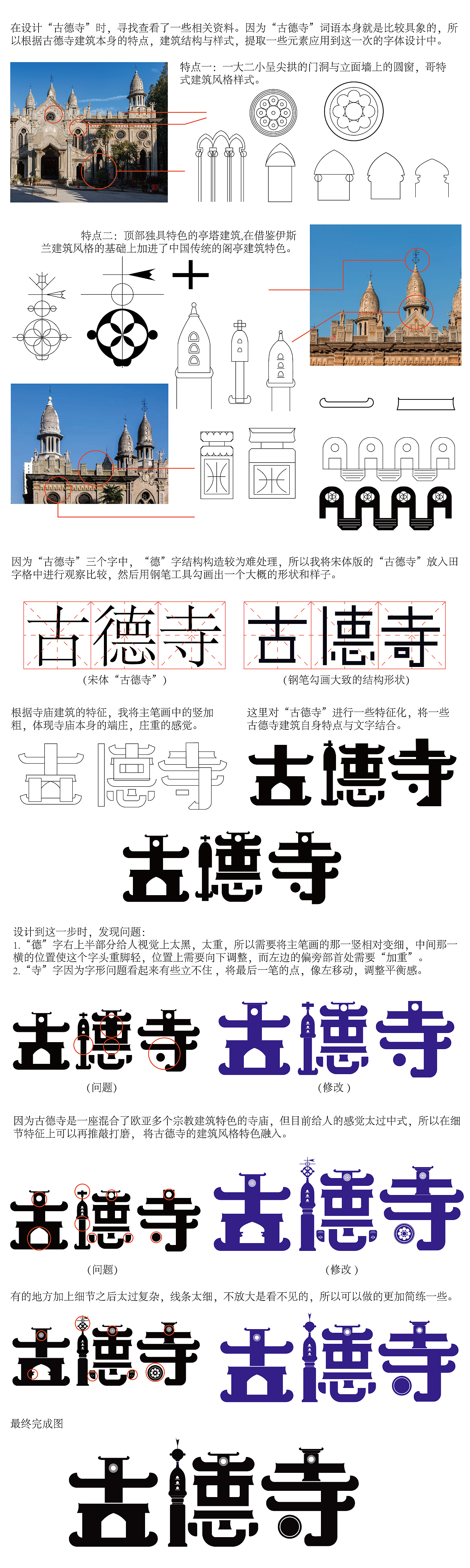 字体设计——古德寺（图ZMjk3NDAwMTUy） - 字体/字形 - 站酷设计师姜饼猪鬼才原创素材 - 站酷ZCOOL