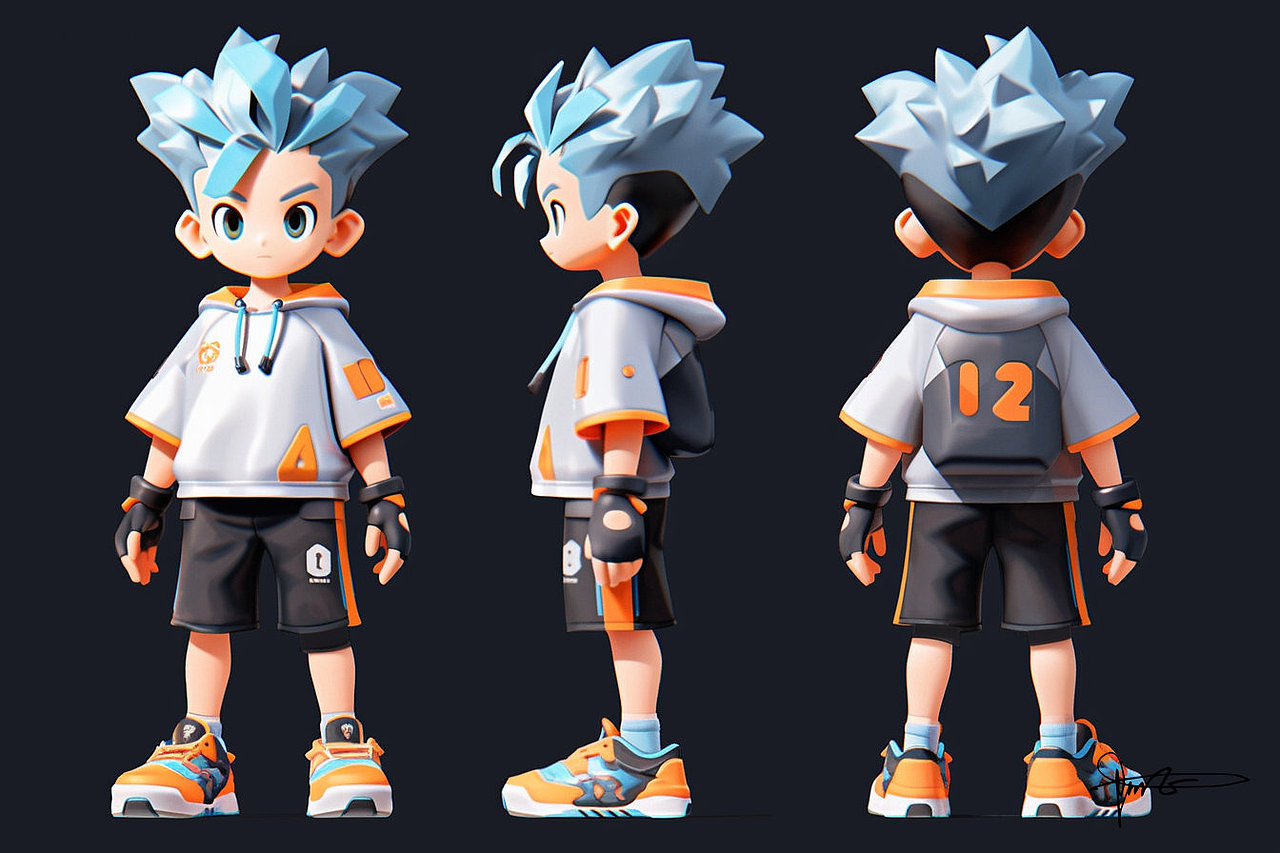 男孩IP形象设计系列一