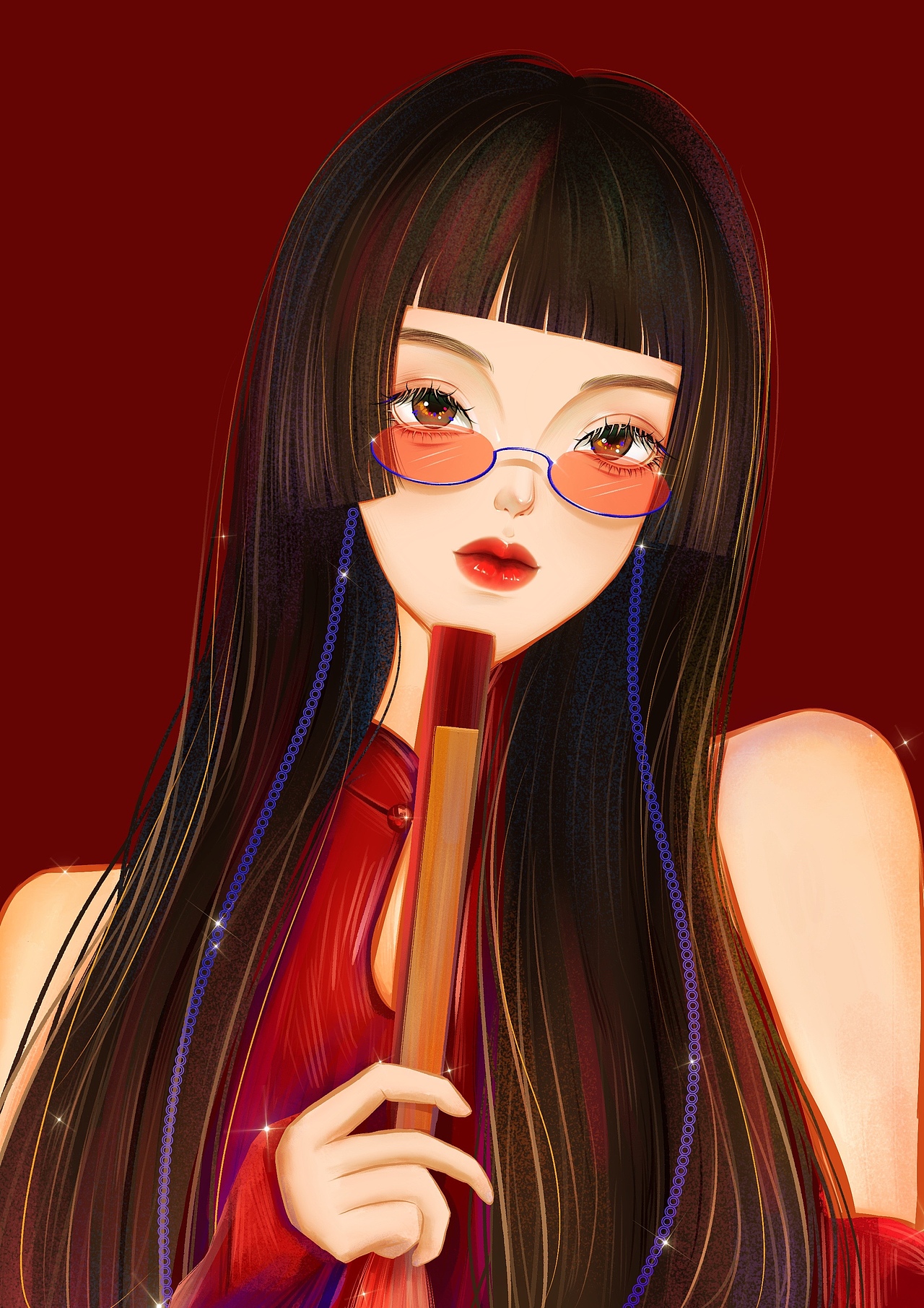 人物头像一（图ZMzM1ODYwNjI4） - 艺术插画 - 站酷设计师驴儿的星星儿原创素材 - 站酷ZCOOL