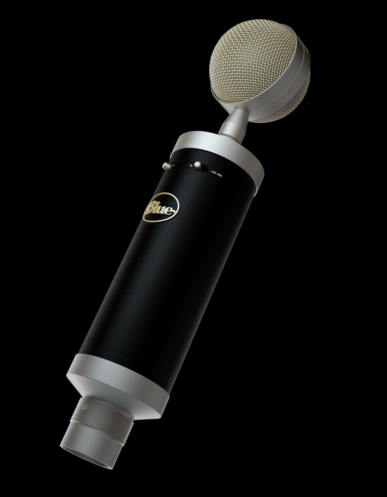 C4D麦克风产品建模渲染