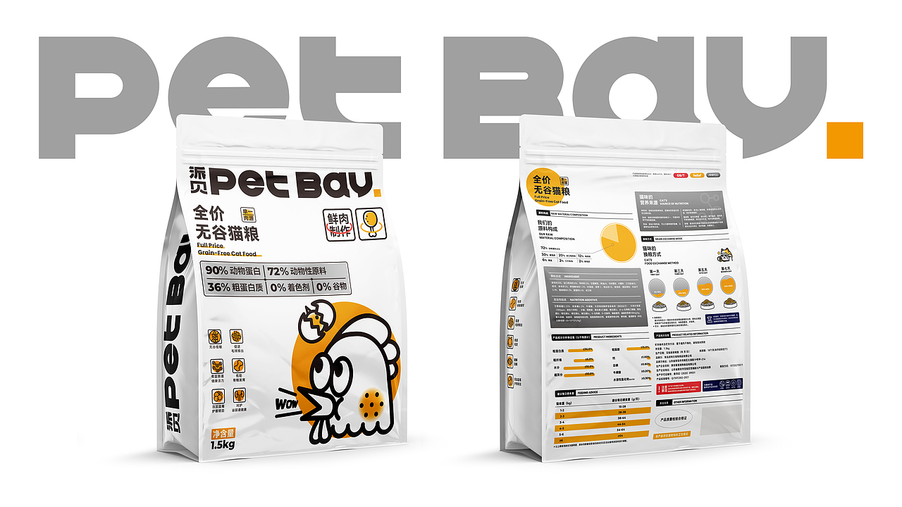 PETBAY 派贝 - 宠物用品（图ZMzE0OTQ1NDk2） - 包装 - 站酷设计师酸辣唐逗原创素材 - 站酷ZCOOL