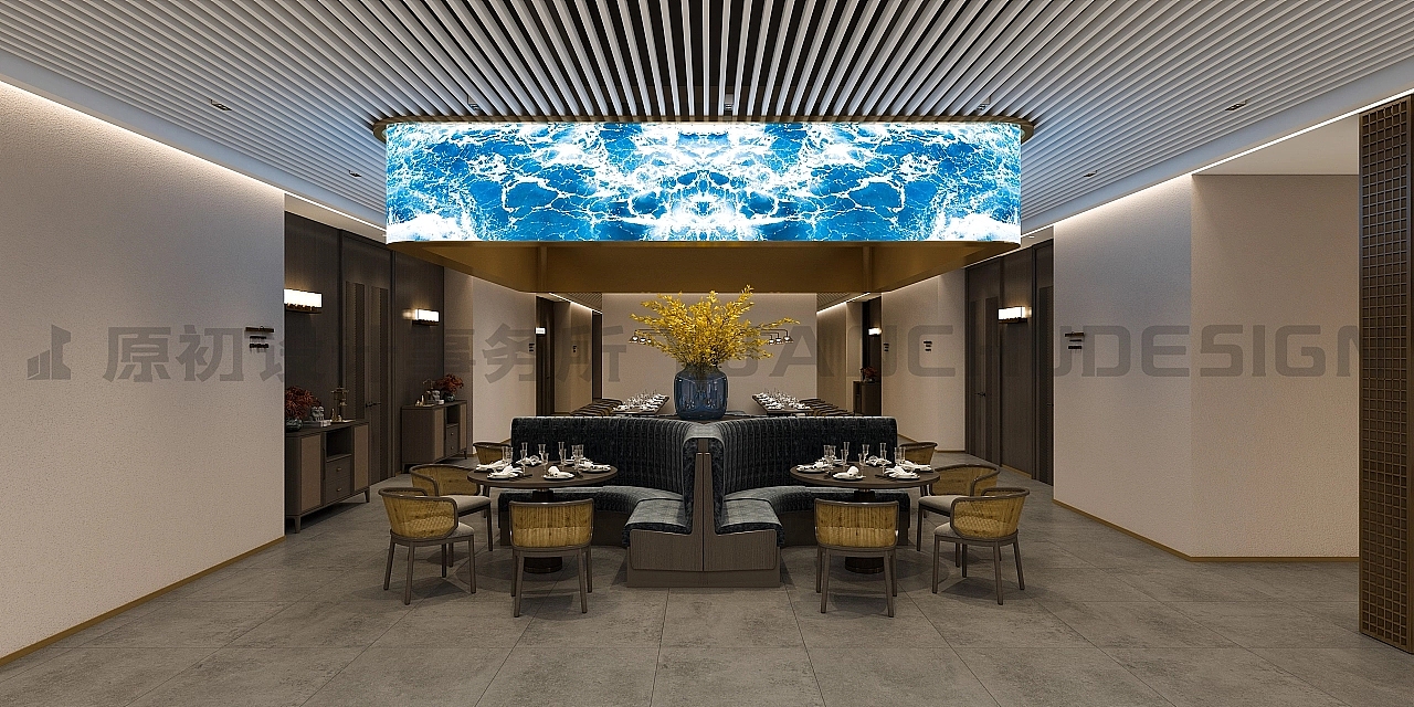 坐标厦门📍店面装修设计｜闽菜崇武人家餐厅（图ZMzYyMDY1Mjk2） - 商业空间设计 - 站酷设计师葉文濤VictorYeh原创素材 - 站酷ZCOOL
