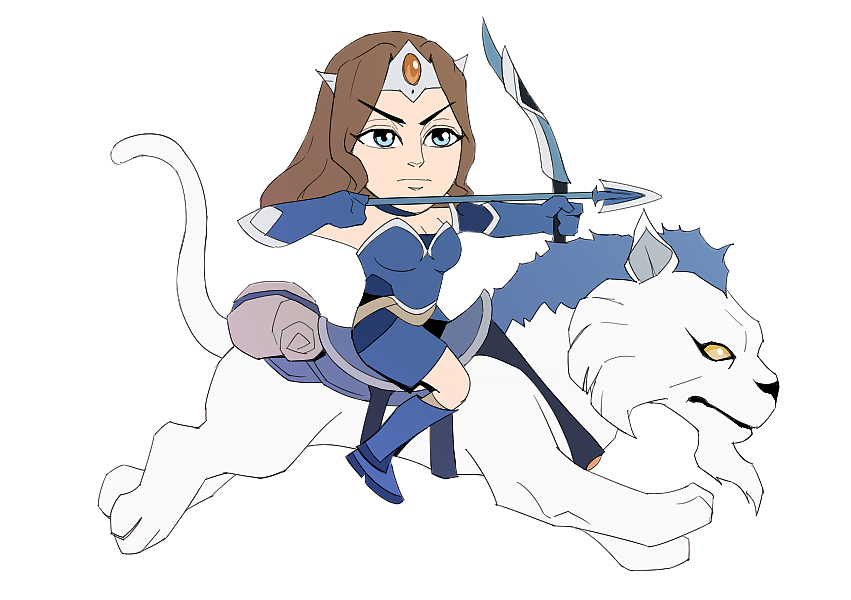 DOTA2動(dòng)畫《龍之血》Q版人物（圖ZMzM2Njk1MDY0） - 短篇/格漫 - 站酷設(shè)計(jì)師三五君原創(chuàng)素材 - 站酷ZCOOL