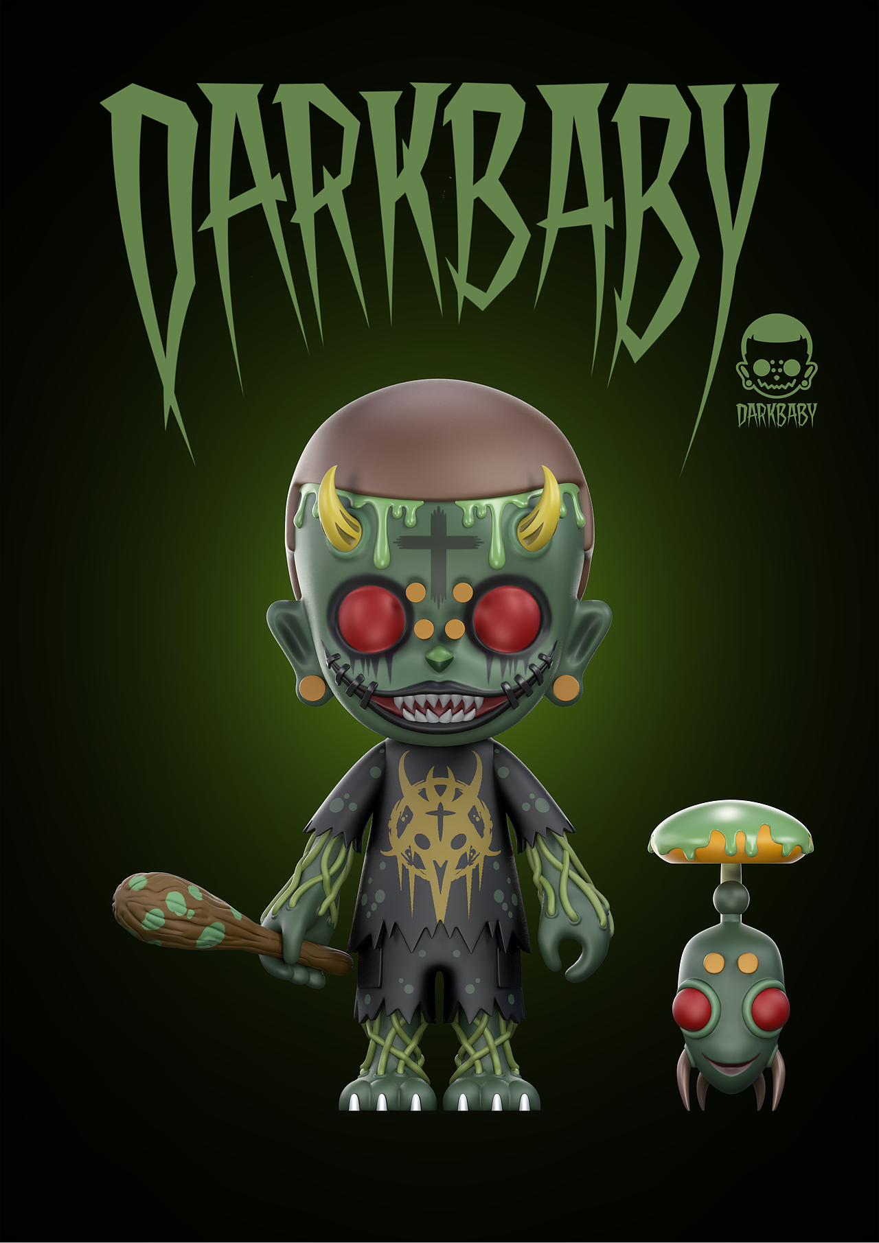DARKBABY暗黑宝贝-沼泽（图ZMzEwNjY5NDQ4） - 玩具 - 站酷设计师魔人DemonMan原创素材 - 站酷ZCOOL