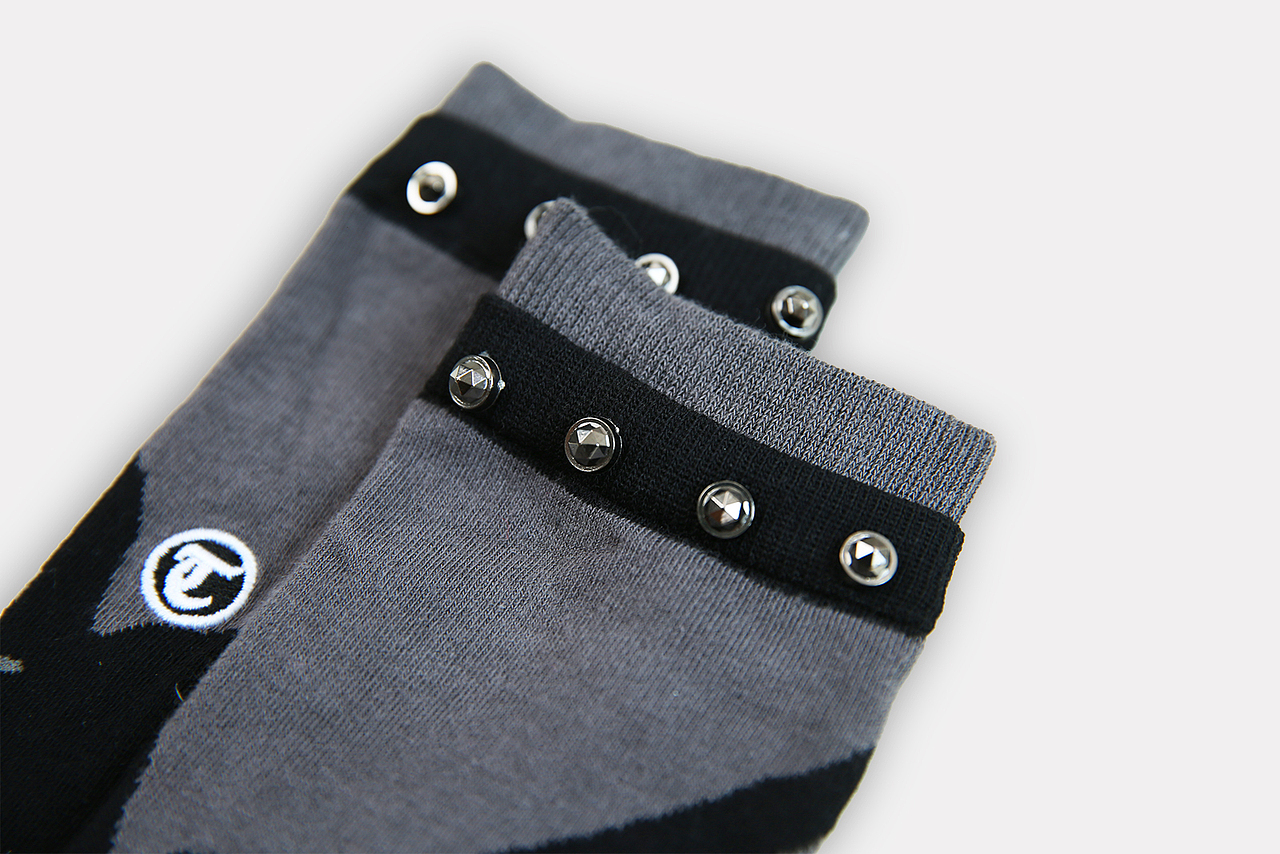 袜子商业白底图特写图