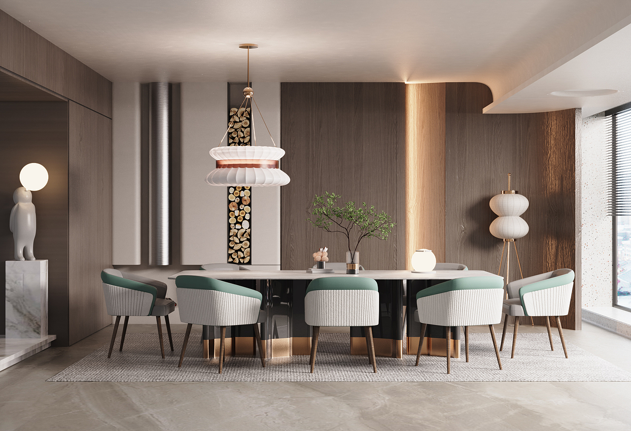 来一组KeyShot室内渲染（图ZMzE1MDM3NDYw） - 场景 - 站酷设计师余空鱼白原创素材 - 站酷ZCOOL