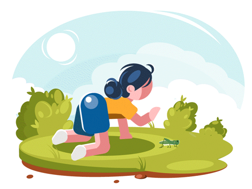 当年的我可是号称蚂蚱杀手