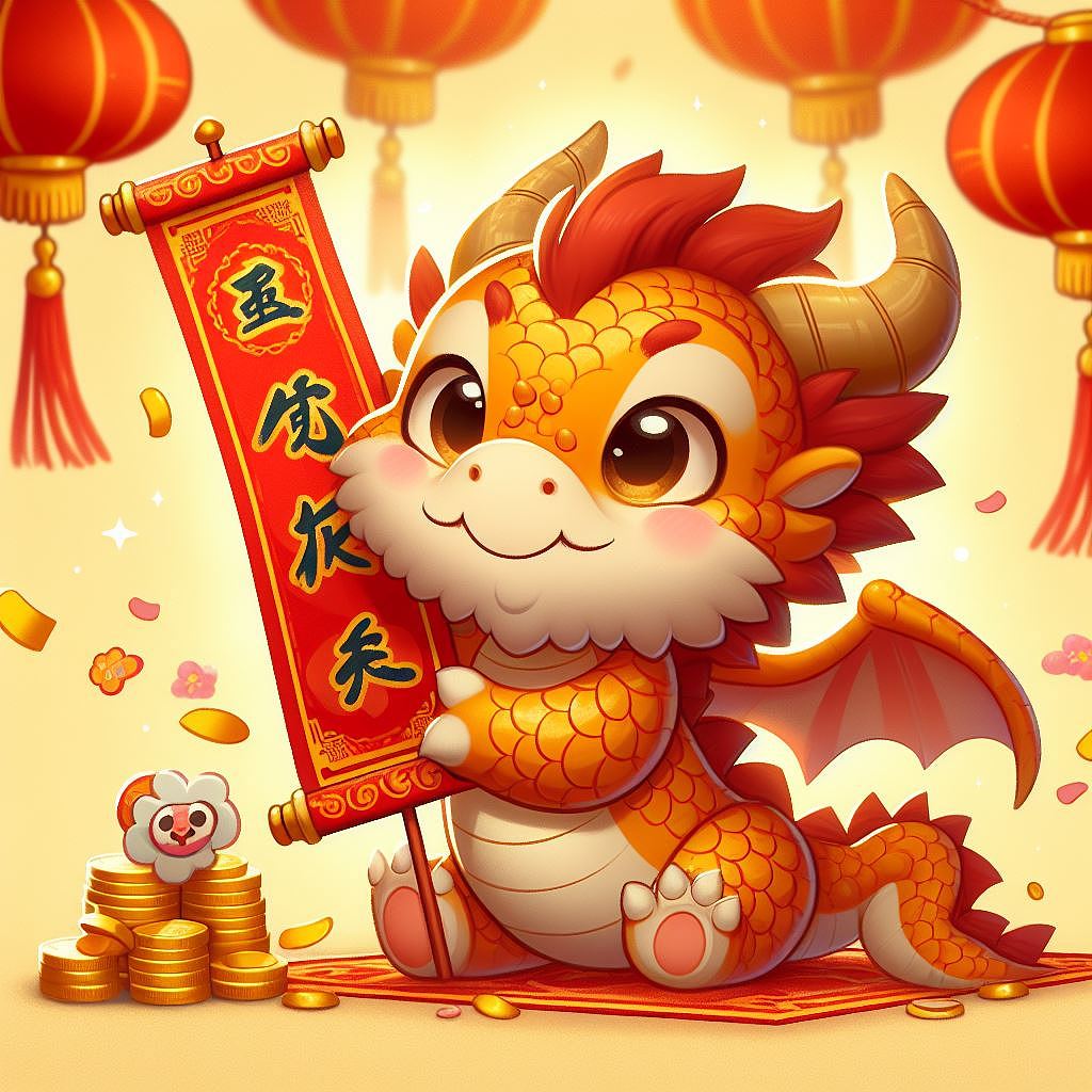 迎接龙年,换个龙气头像,发挥龙年好运!🐉🌟