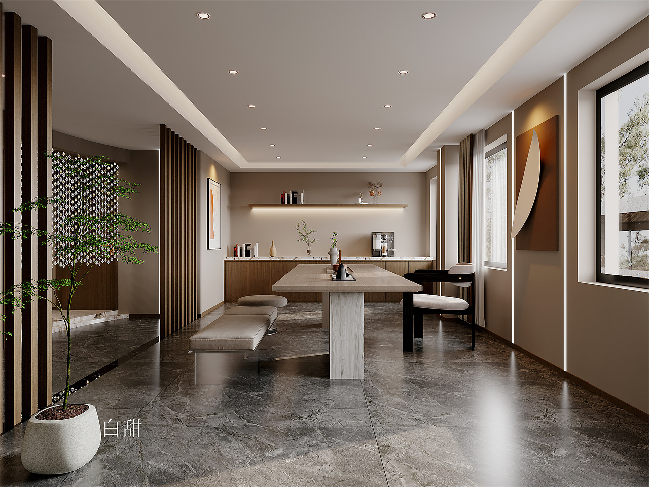 美容院|以细胞为概念的暗系空间艺术