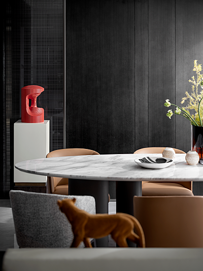 家装案例赏析——质感满分的238灰色系轻奢大平层