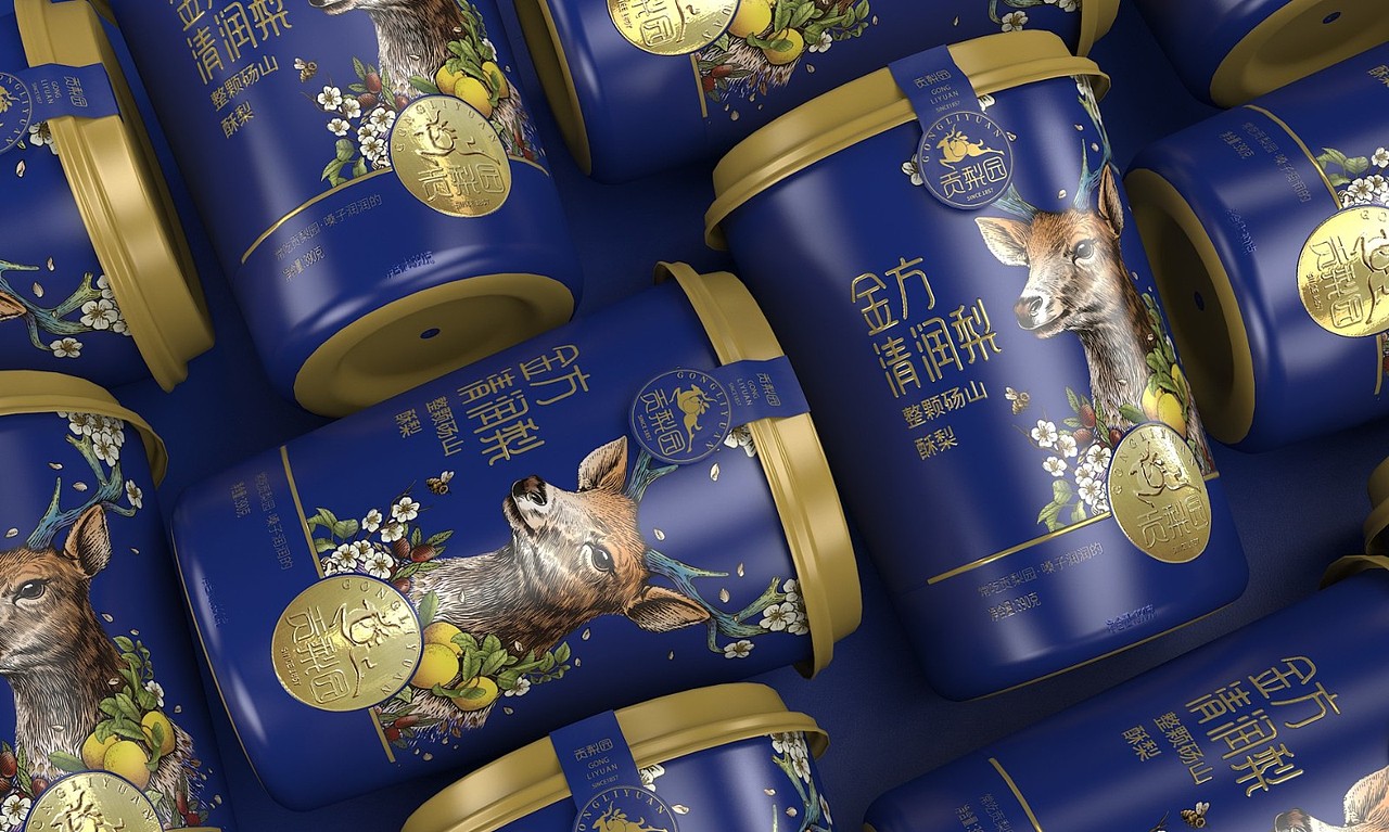 贡梨园金方清润梨 ——徐桂亮品牌设计!