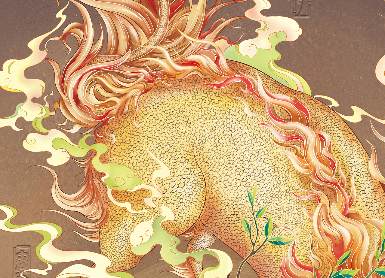 上古神兽插画集（上）（图ZMzE2MDg5NzU2） - 商业插画 - 站酷设计师禹你原创素材 - 站酷ZCOOL