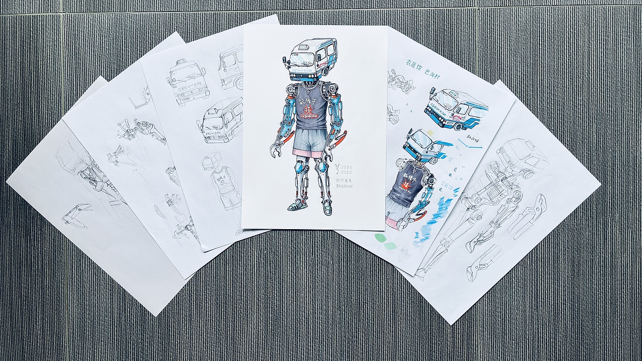 AUTOHEAD-上车，走吧！（图ZMzQyNzAzOTI4） - 概念设定 - 站酷设计师铸剑为犁SIP原创素材 - 站酷ZCOOL