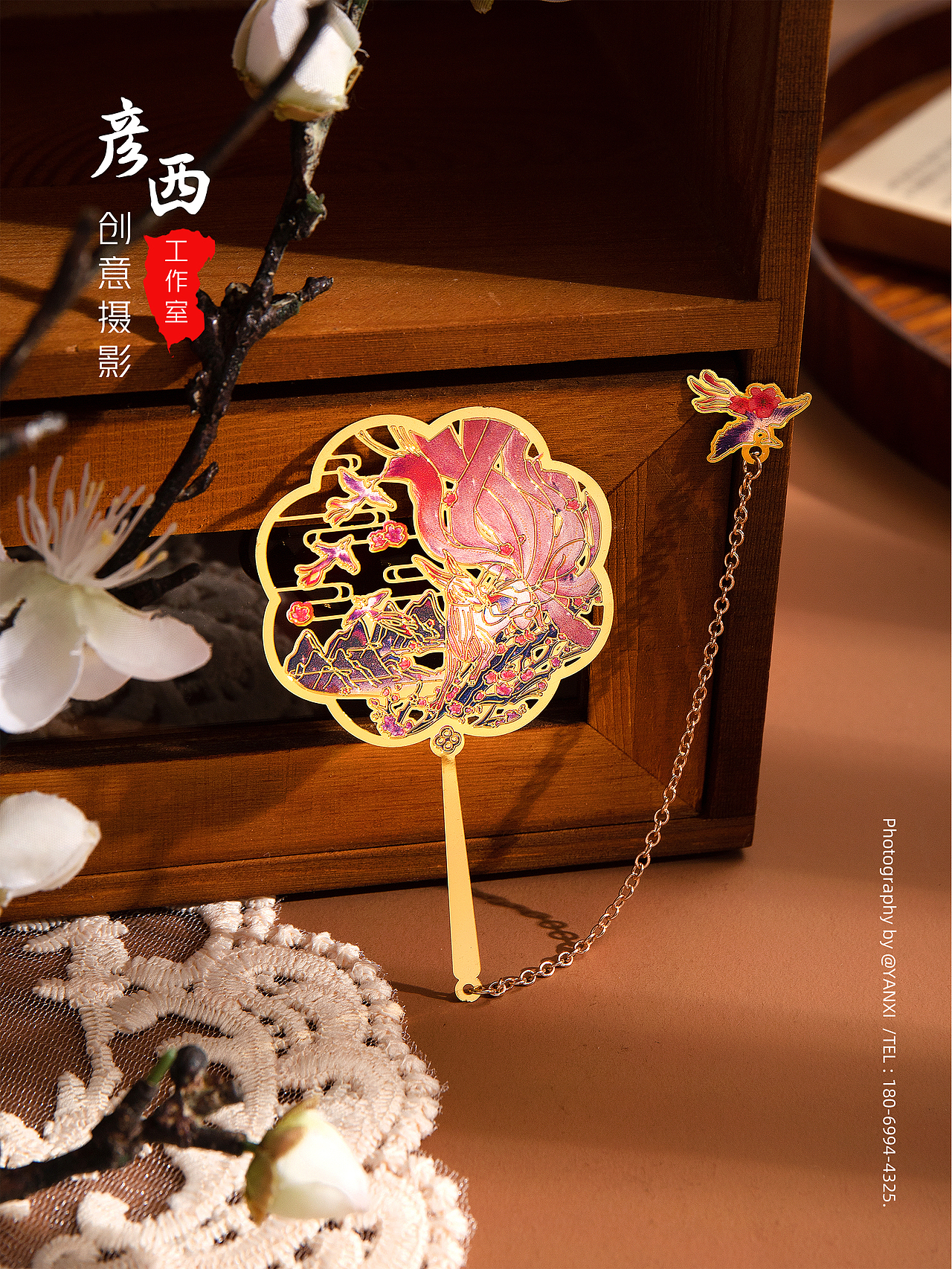 国潮文创\书签\电商摄影