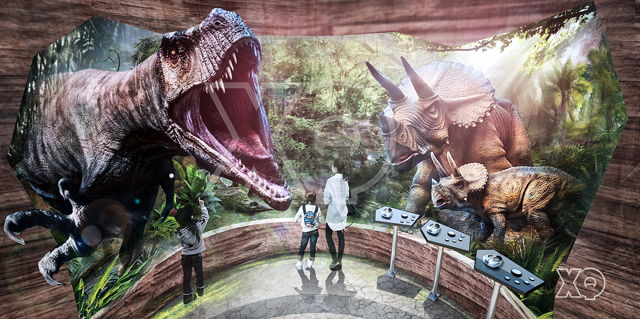 恐龙主题馆概念设计方案（图ZMzIzNjI2MTI0） - 展陈设计 - 站酷设计师壳大王原创素材 - 站酷ZCOOL