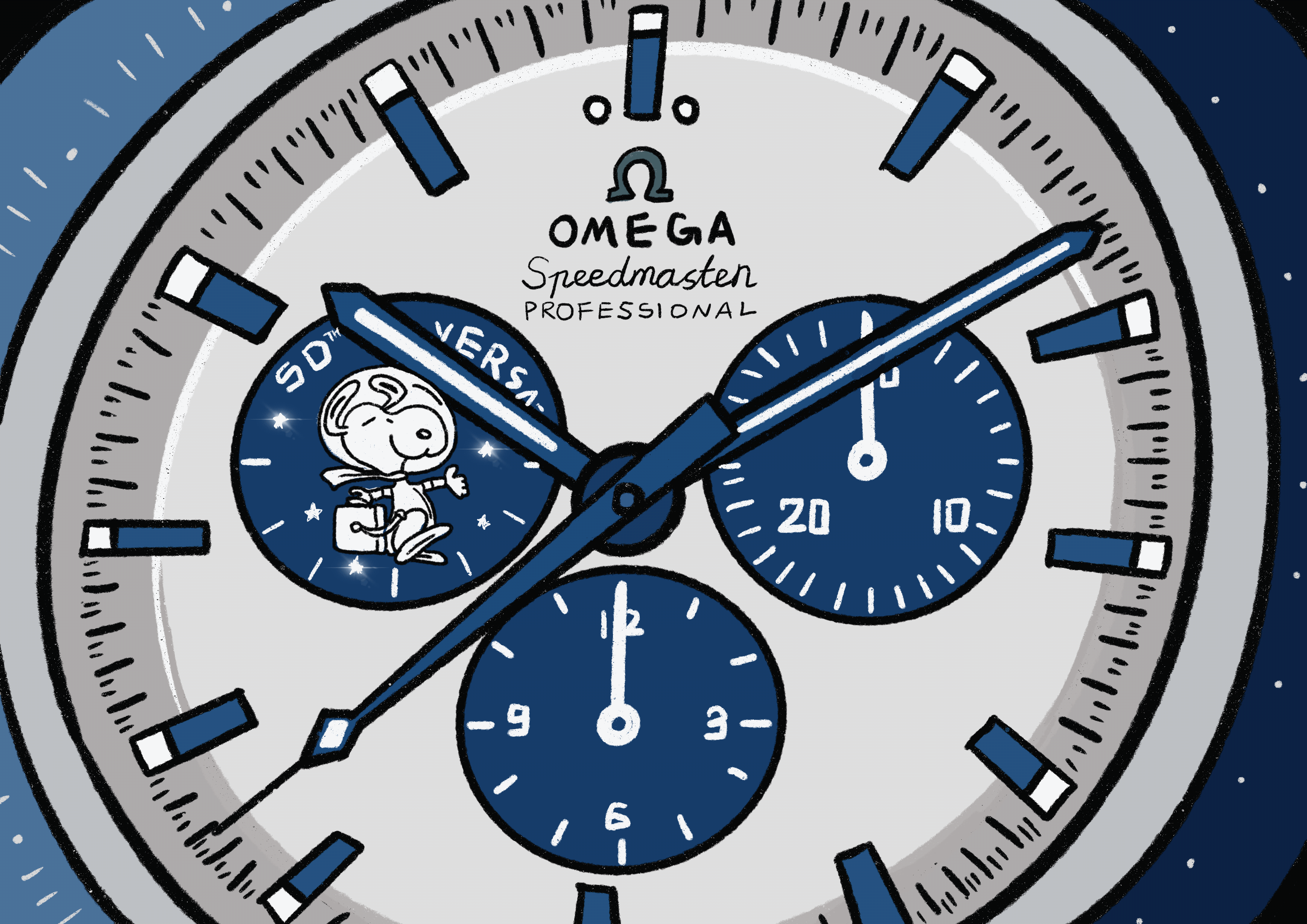 欧米茄腕表品牌宣传动画