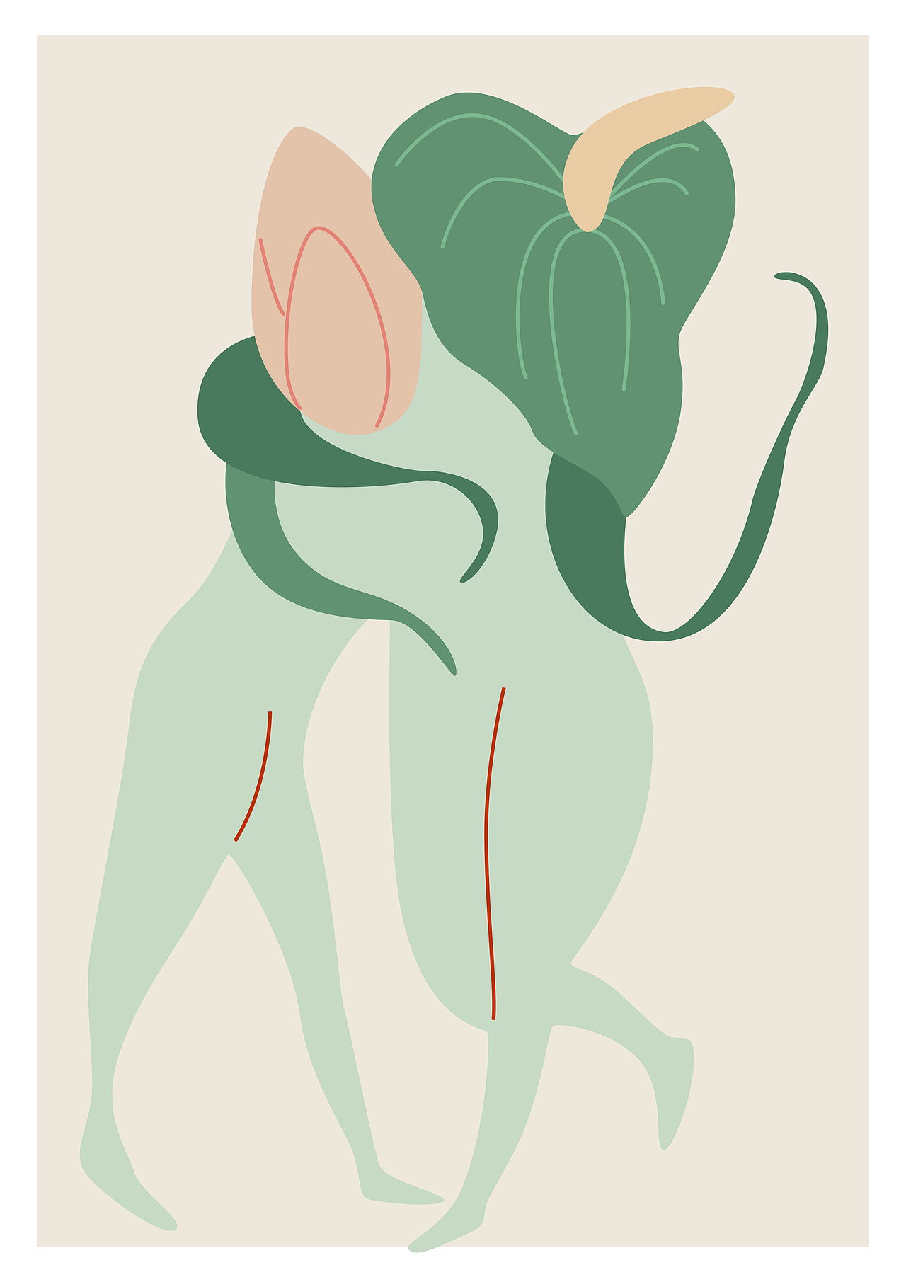 二创马蒂斯-生之喜悦（图ZMzQ1NjMxMDQ4） - 创作习作 - 站酷设计师Larry_xie原创素材 - 站酷ZCOOL