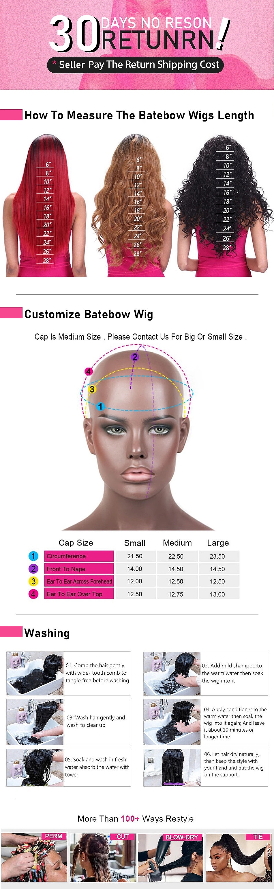 假发海外电商网站首页