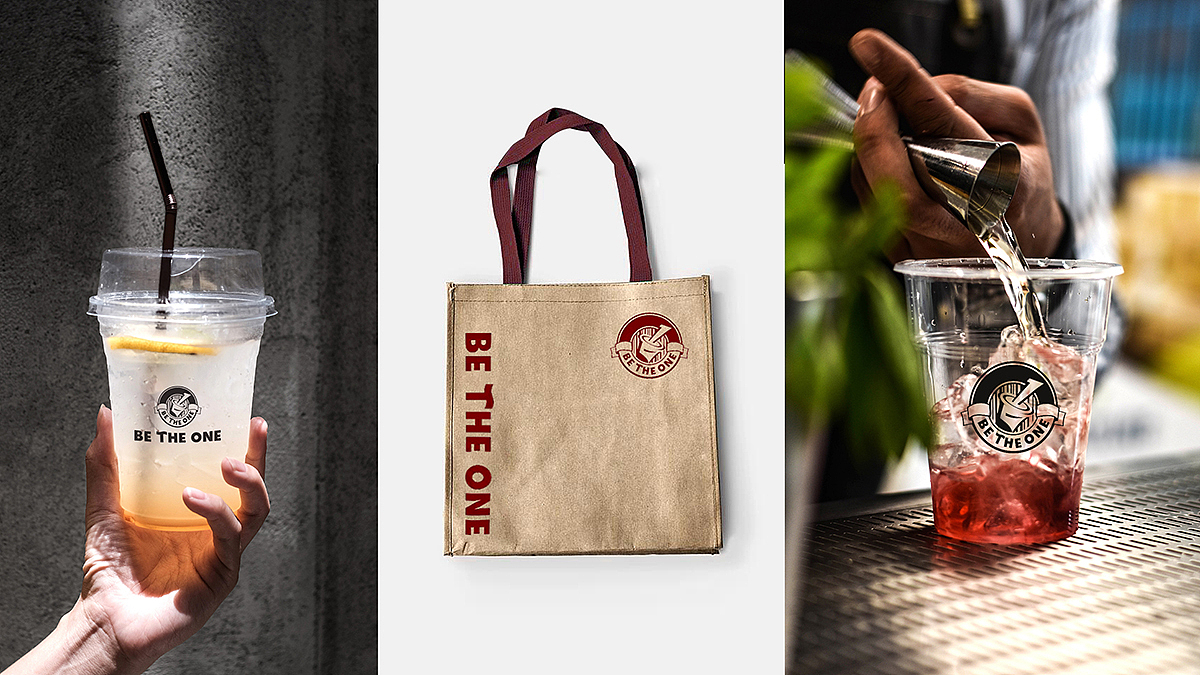 BE THE ONE港式手工特饮·品牌LOGO