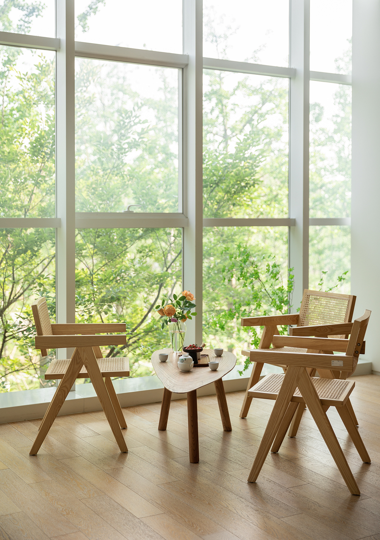 「大角木创」随形边几，一起饮茶的快乐