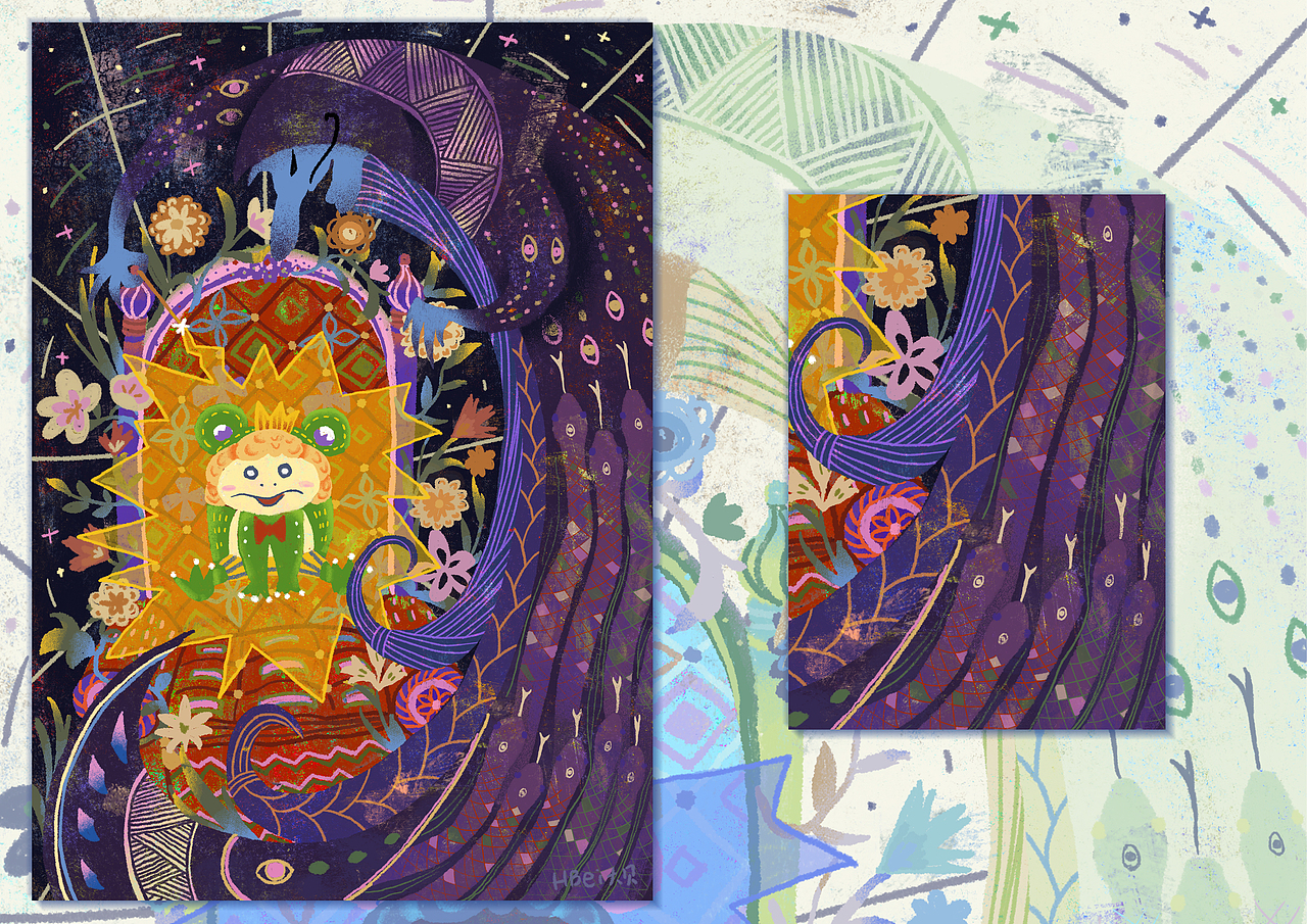 2021-2022春插画作品集（图ZMjk5MTg5NzAw） - 商业插画 - 站酷设计师HBei大贝原创素材 - 站酷ZCOOL