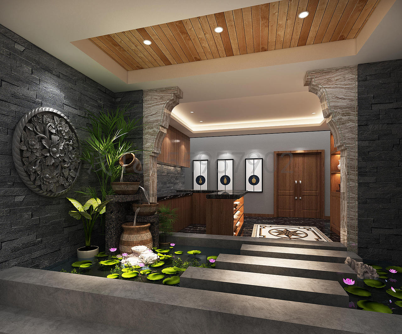 中式美学餐饮空间设计,低调方显奢华!