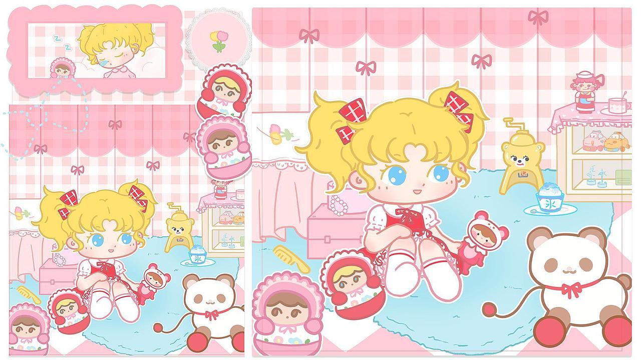 小甜甜的玩具屋-微缩床品（图ZMzUzNzY1MjQ0） - 商业插画 - 站酷设计师ABEI阿蓓原创素材 - 站酷ZCOOL