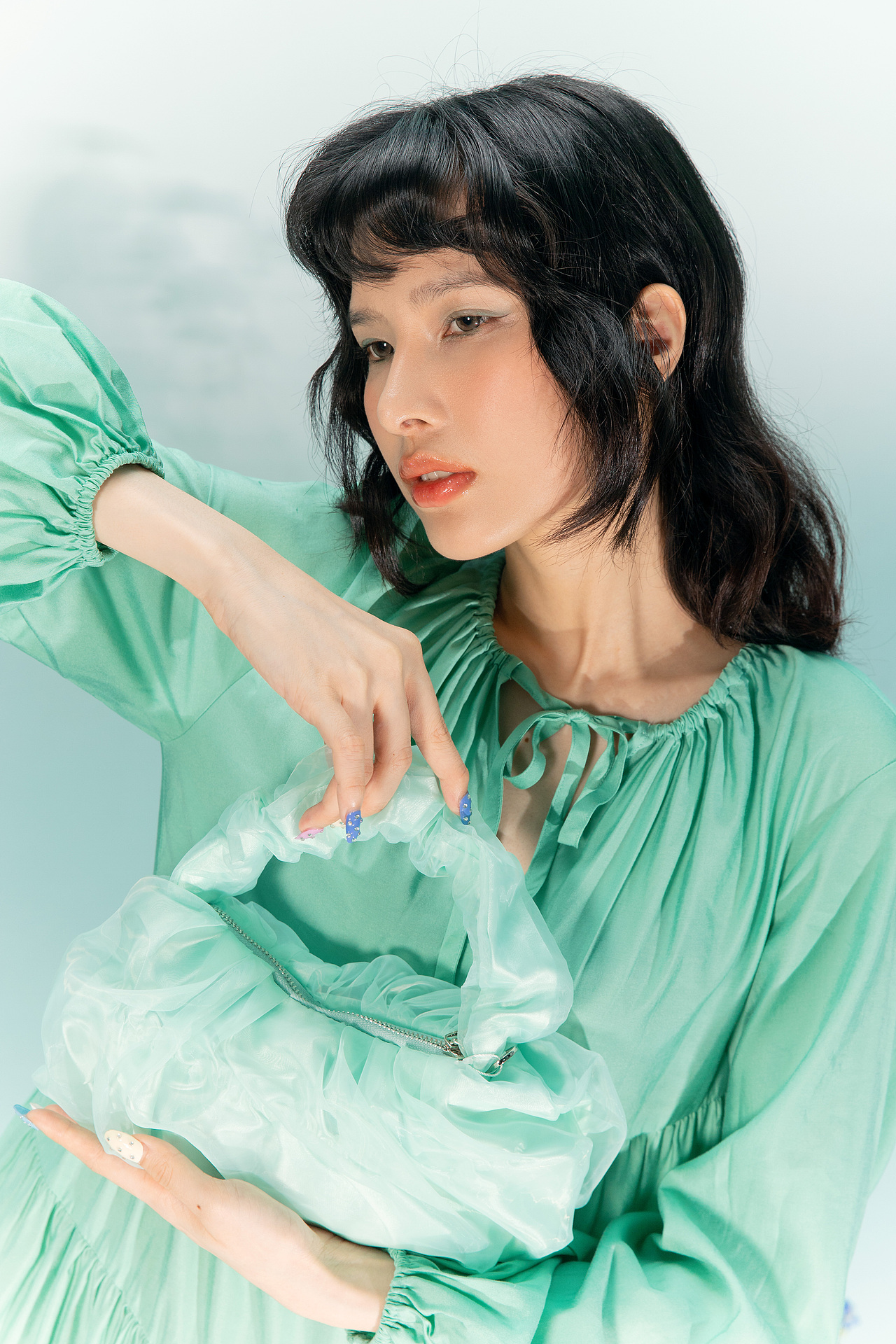 云朵包 女包拍摄形象片 电商摄影