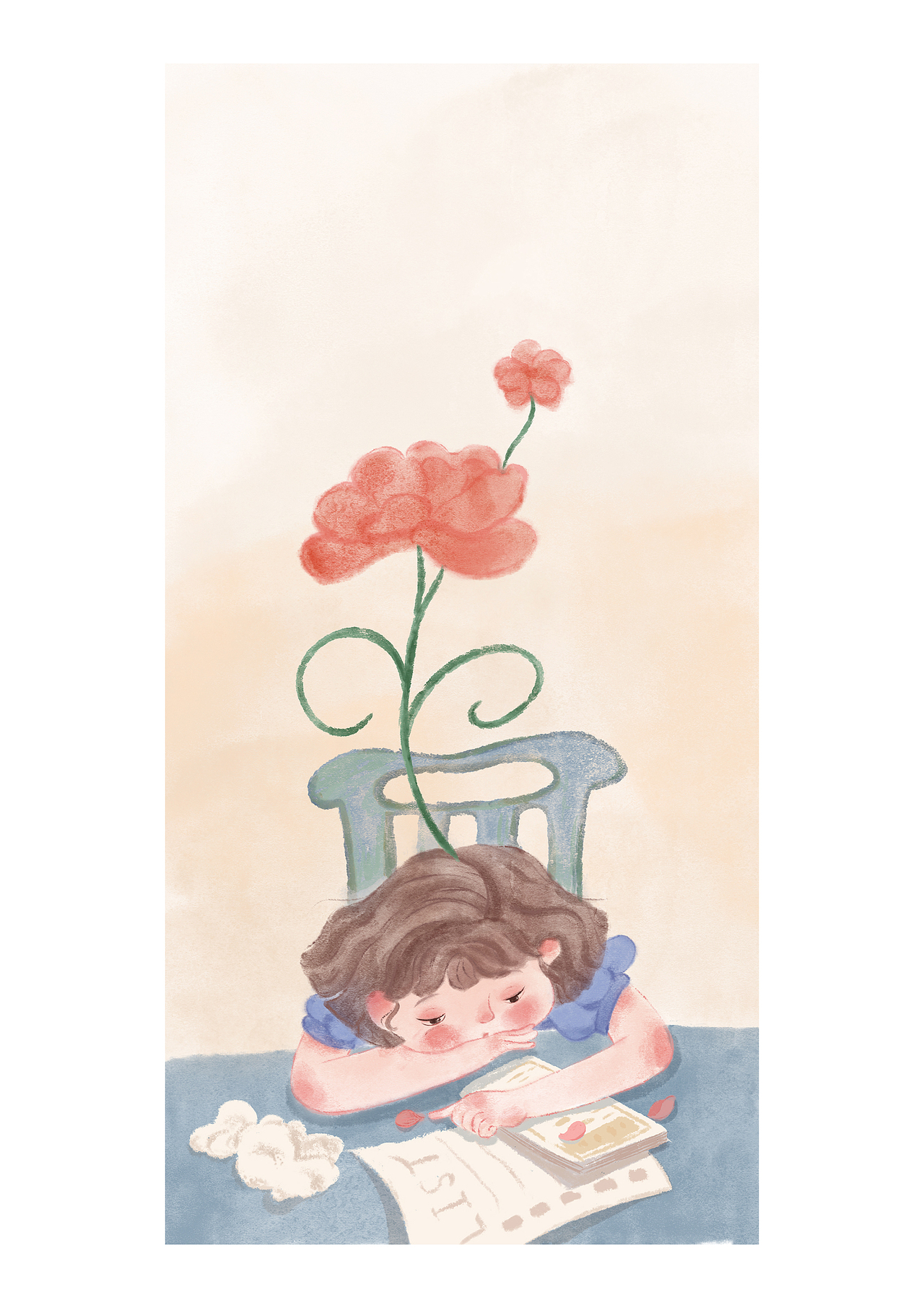 想開了（手機(jī)殼）（圖ZMzM2MDM4MTQ0） - 兒童插畫 - 站酷設(shè)計(jì)師走啊走之錄原創(chuàng)素材 - 站酷ZCOOL