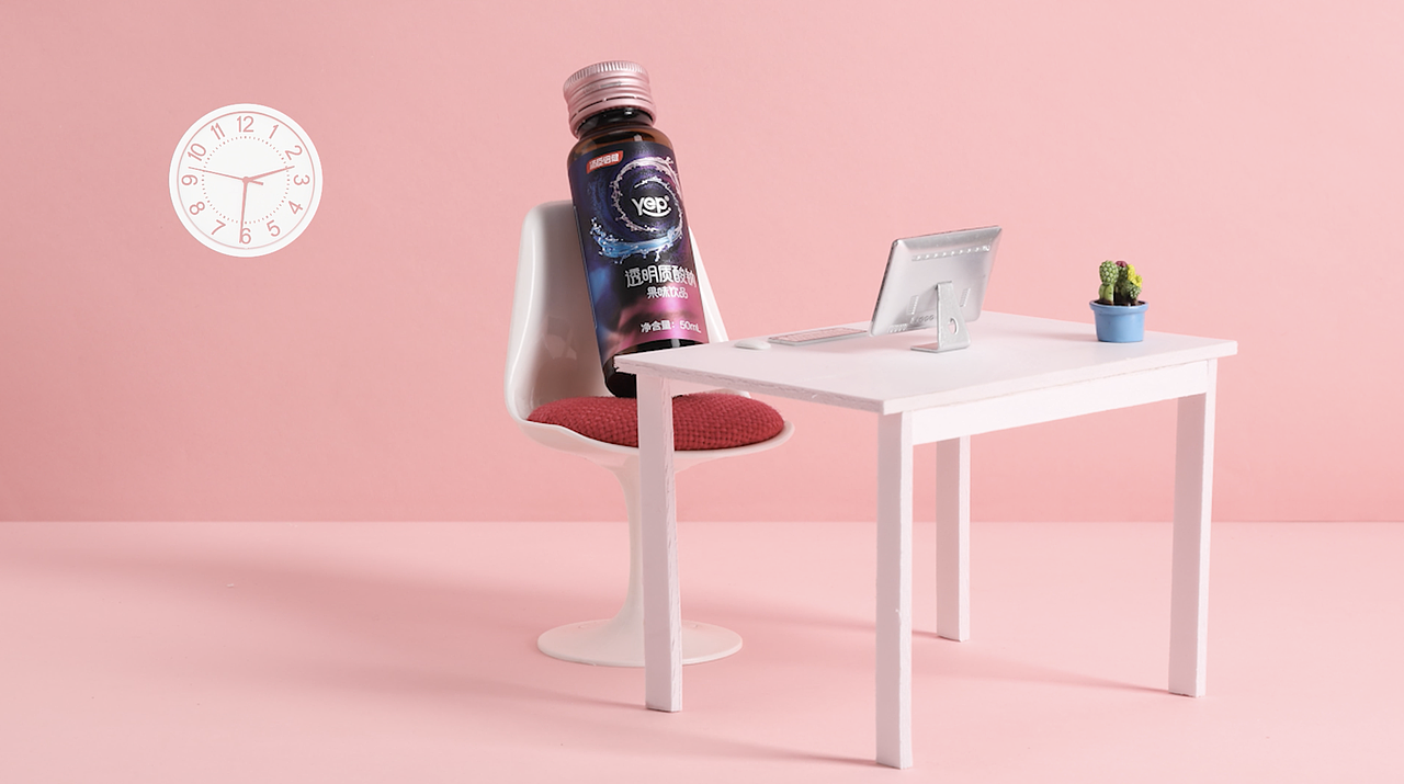 汤臣倍健早玻晚胶定格动画|广告TVC