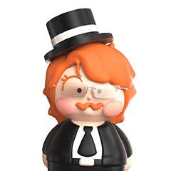 周大肠IP形象|3D表情包设计